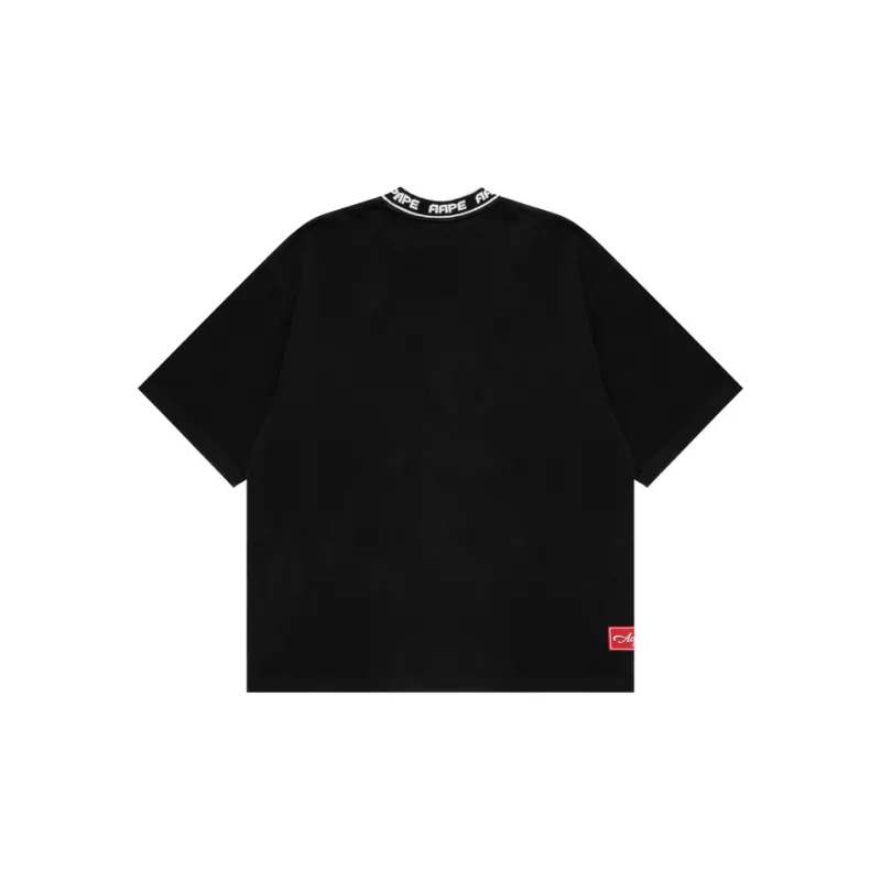Aape Logo print Cotton T shirt-1