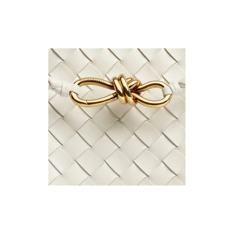 Bottega Veneta Small Andiamo White-4