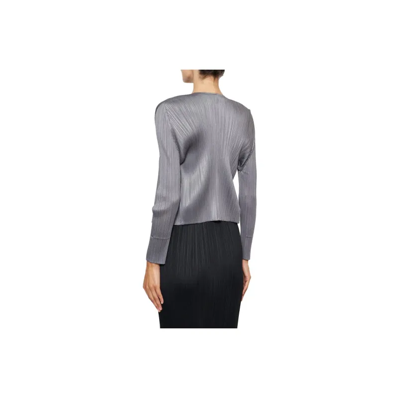 PLEATS PLEASE ISSEY MIYAKE Knitwear Women's Gray-1
