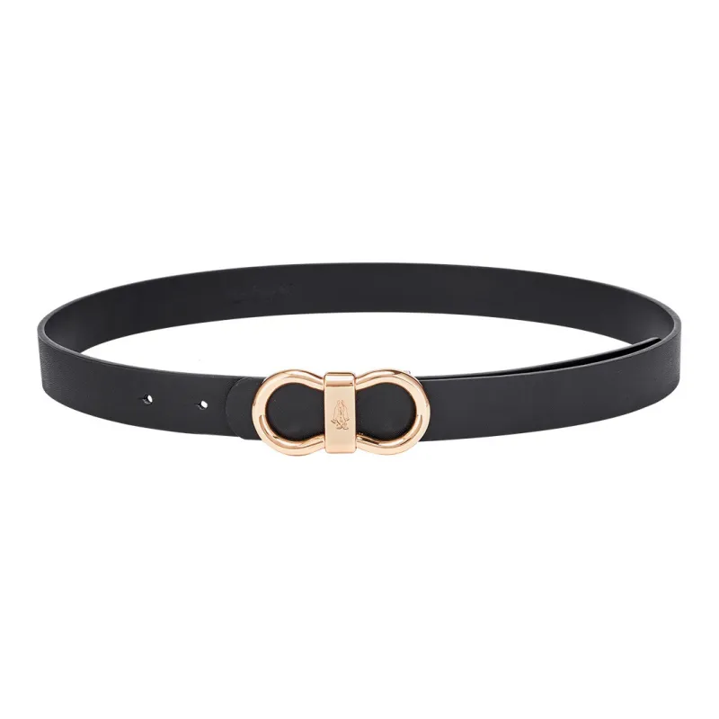 Hush Puppies Leather Belts Women's Black-5