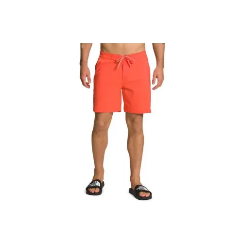 THE NORTH FACE Casual Shorts Men Orange Red