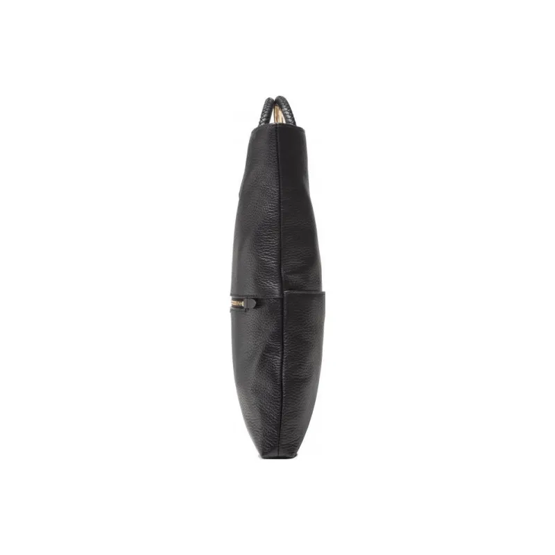 MICHAEL KORS Leather Handbag Tubas Women's Black-2