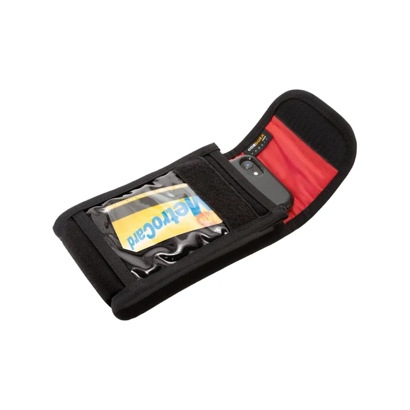 Manhattan Portage Nylon Card Holder Cell Phone Pouch Unisex Black-4
