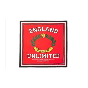 Burberry Silk Scarves Women's Red