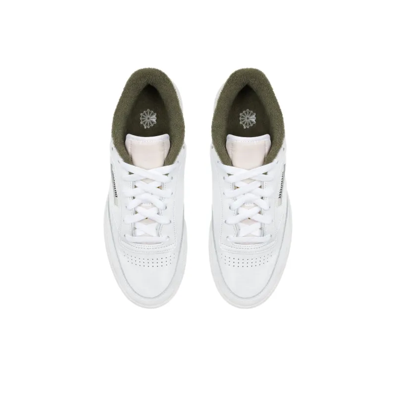 Reebok Club C JJJJound White Olive-3