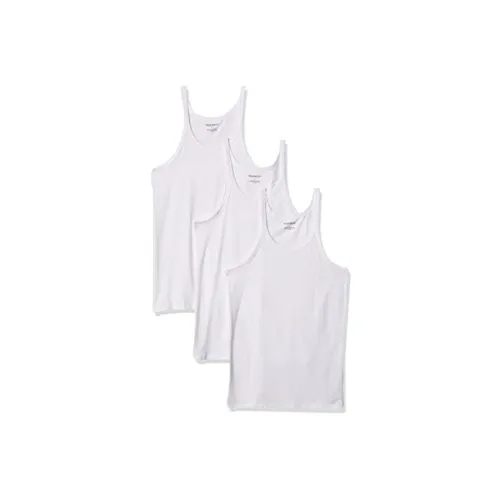 EMPORIO ARMANI Tank Tops Men White