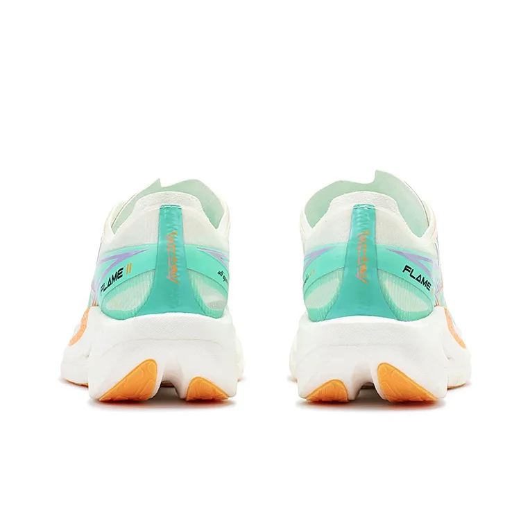 361° Feiran 2 Q Resilience Technology Low Top Running Shoes Women's White Green-3