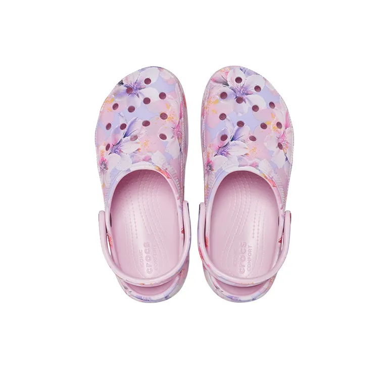 Crocs Classic Platform Clog 'Cherry Blossom' Women's-3