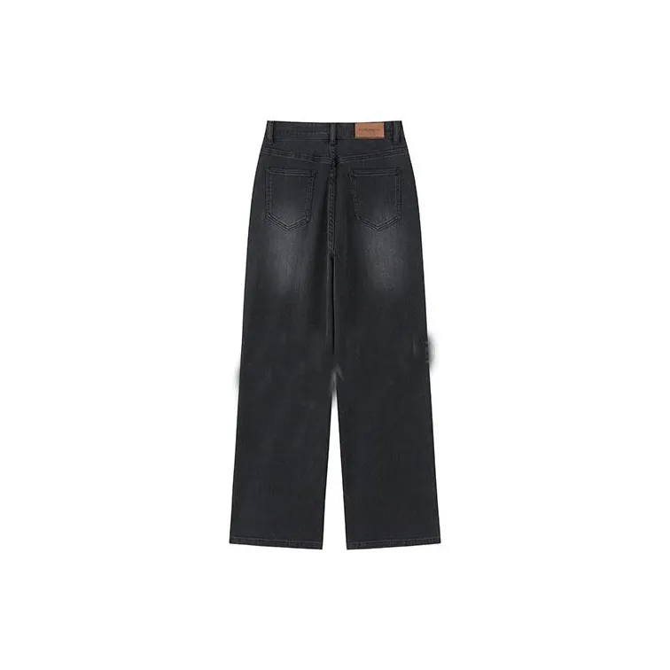 Luqingyi Jeans Women's Black-1