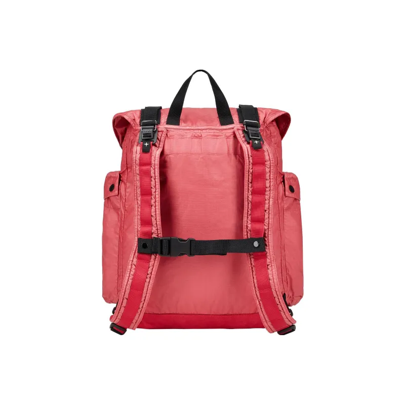 STONE ISLAND Canvas Backpack Regular Men's Red-3