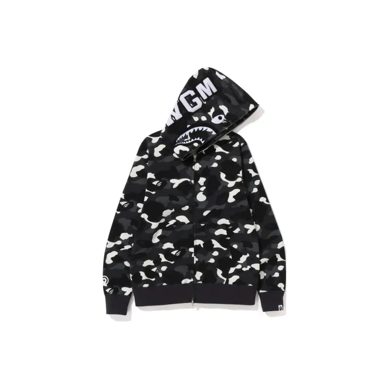 A BATHING APE City Camo Shark Full Zip Hoodie-1