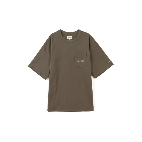 Mizuno X U.sage Co-brand T-Shirts Unisex Olive Green