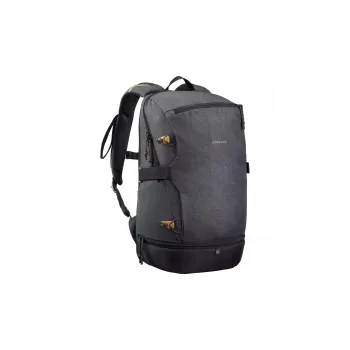 DECATHLON Outdoor Bags Polyester 20L Black Gray Unisex