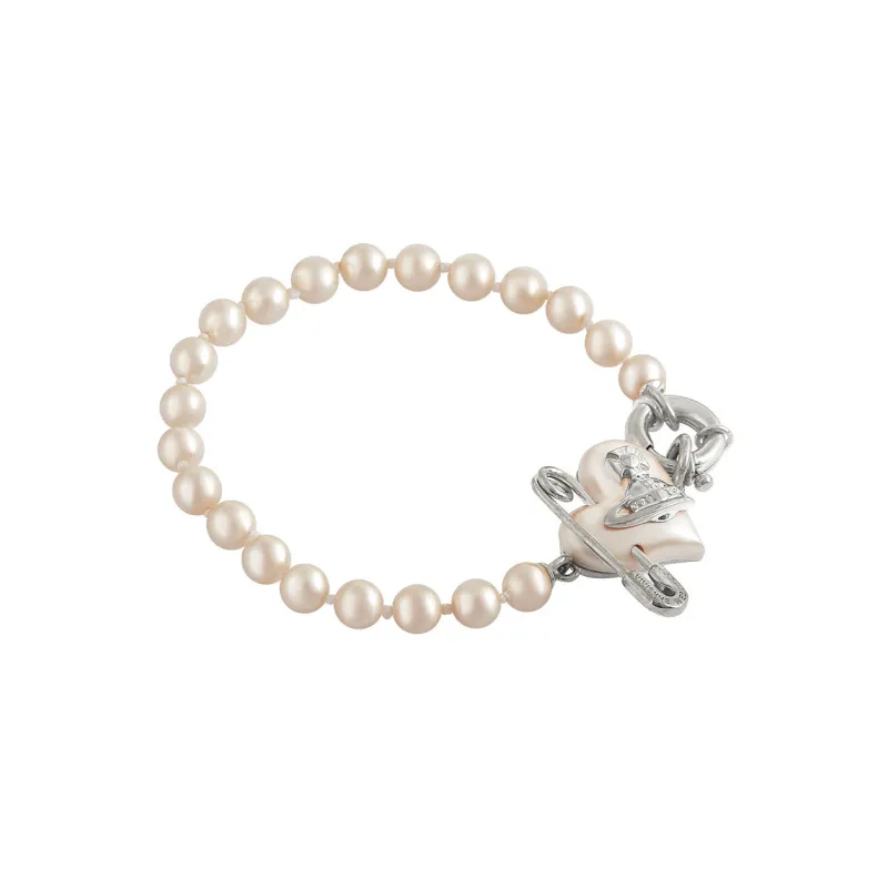 Vivienne Westwood Pearl Bracelets Women's Silver-1