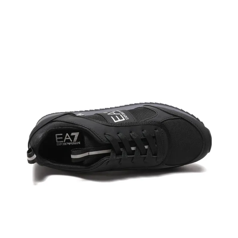 EMPORIO ARMANI Logo Patch Lace-Up Sneakers-4