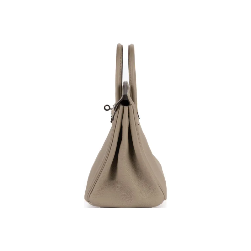 HERMES Birkin Togo Calfskin Cow Leather Birkin Bag Handbags 25 Women's Q1 Sauge Sage Green-3