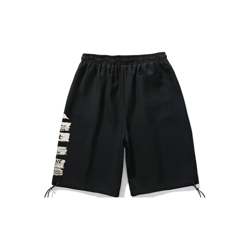 SANSYAS Casual Shorts Unisex Black-1