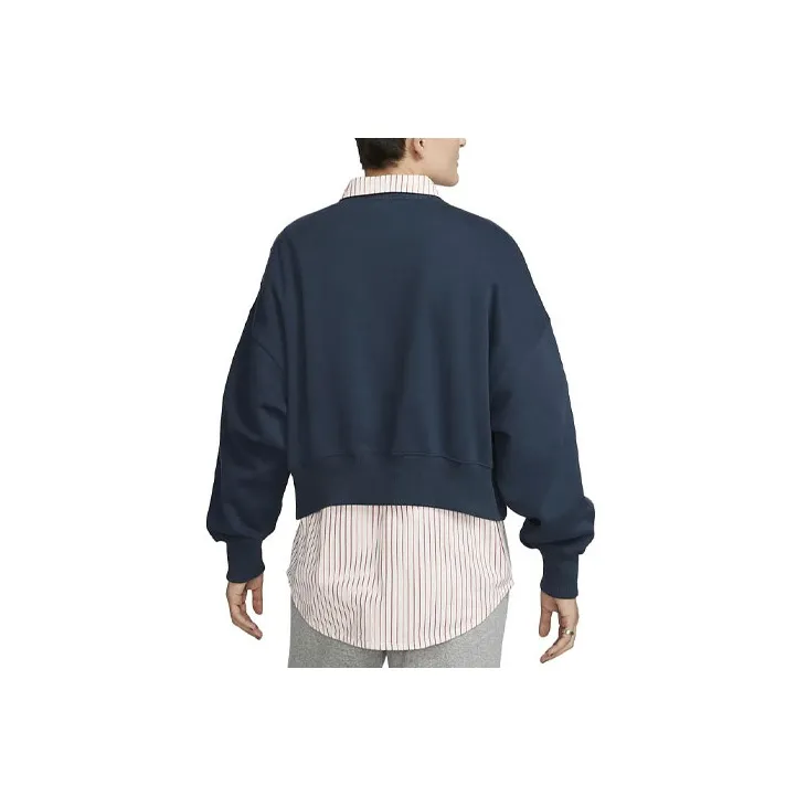Nike Sweatshirts Women's Marine Blue-1