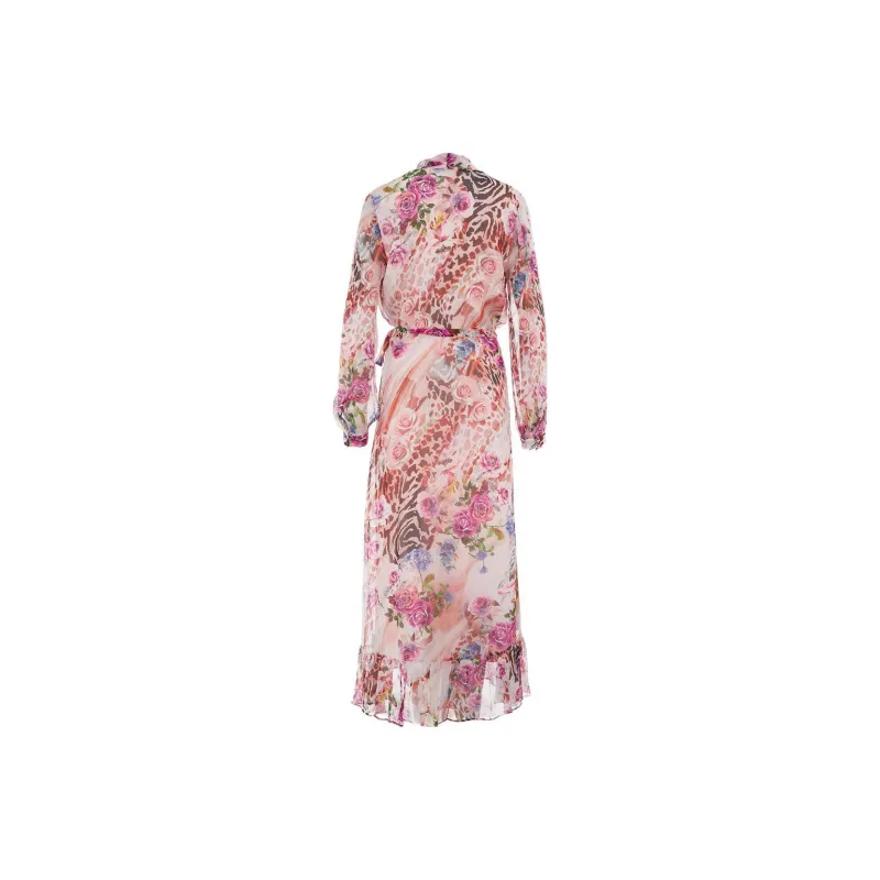 GUESS Long-Sleeved Dresses Women's Multicolor-1