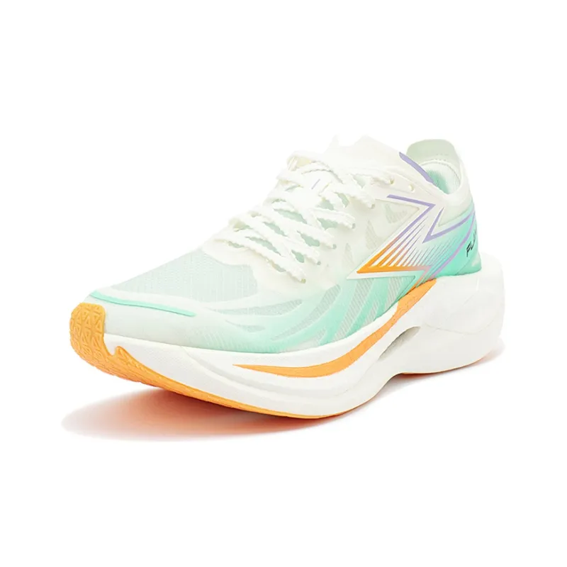 361° Feiran 2 Q Resilience Technology Low Top Running Shoes Women's White Green-1