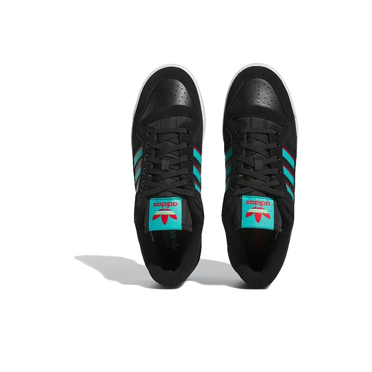 Adidas Forum 84 Low Adv Black Better Scarlet-4