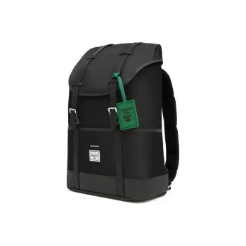 Herschel Randomevent Collaboration Recycled Material Travel Backpack Regular Unisex Black