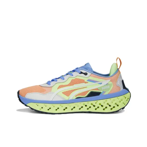 PUMA Xetic Sculpt Easter Goodies Wear-Resistant Slip-Resistant Low-Top Sports Casual Shoes Unisex Pink Blue Teal