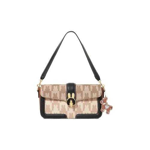 Miffy PU Small Square Bag Shoulder Bag Women's
