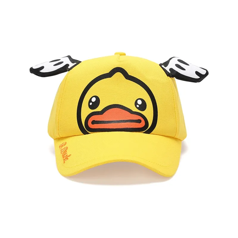 B.Duck Baseball Caps Kids Yellow-0