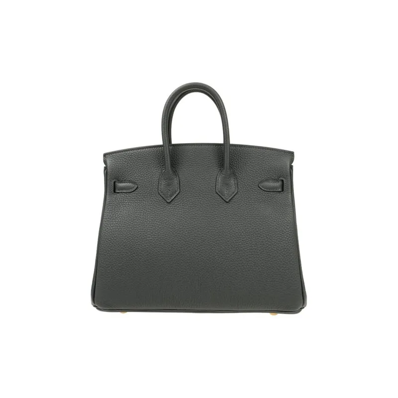 HERMES Birkin Togo Calfskin Birkin Bag Handbag Women's 67 Vert Fonce Dark Green-2