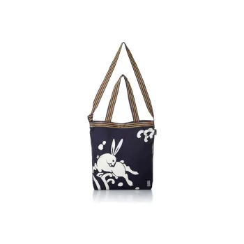 ROOTOTE Cotton Crossbody Bag Regular Unisex Navy Blue