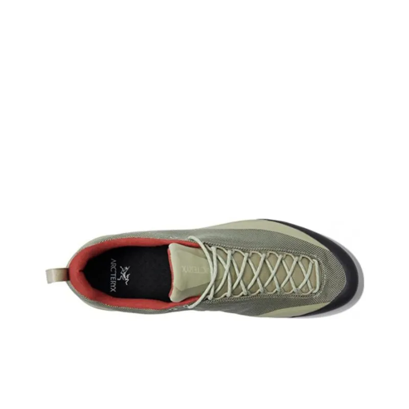 Arcteryx Konseal FL 2 Cushioned Slip Resistant Abrasion Resistant Low Top Outdoor Shoes Unisex Green Black Red-2