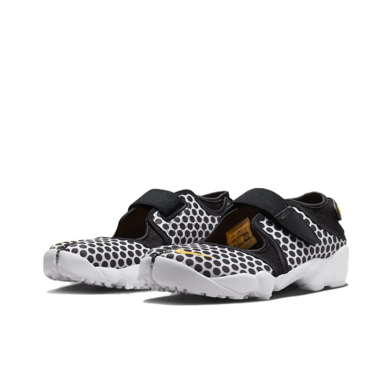 Nike Air Rift Breeze Polka Dot Black White Orange Women's-2