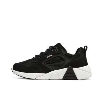 Skechers A Line Anti Slip Wear Resistant Low Top Casual Shoes Women's Black White
