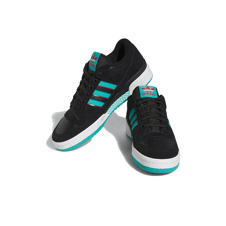 Adidas Forum 84 Low Adv Black Better Scarlet-2