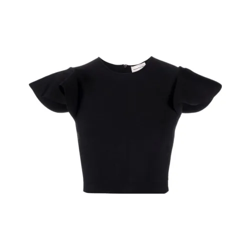 Alexander McQueen Crop Tops Women's Black