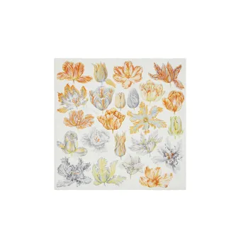 HERMES Silk Scarves Women's Gold