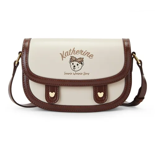 Teenie Weenie Crossbody Bags Milk White/Vintage Red