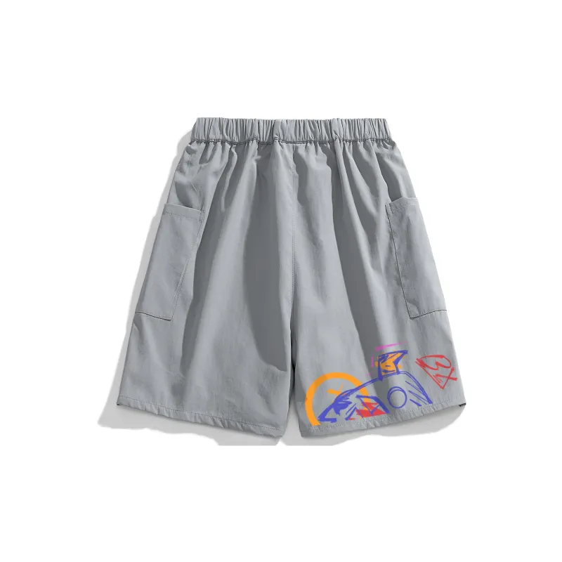 B.X Casual Shorts Unisex-21