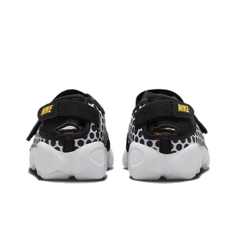 Nike Air Rift Breeze Polka Dot Black White Orange Women's-4