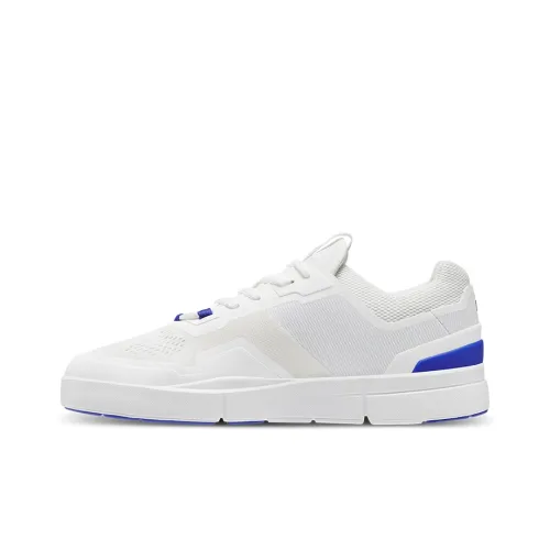 On The Roger Spin Casual Shoes Women's Low-Top Undyed White/Indigo