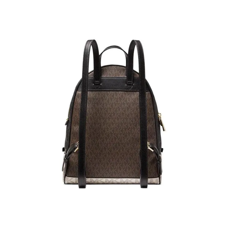 MICHAEL KORS Leather Backpack Medium Size Women's Brown-2