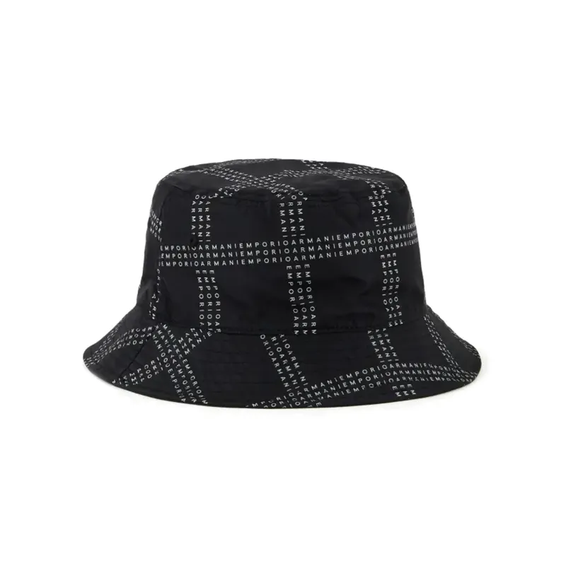 EMPORIO ARMANI Bucket Hats Men Black-0