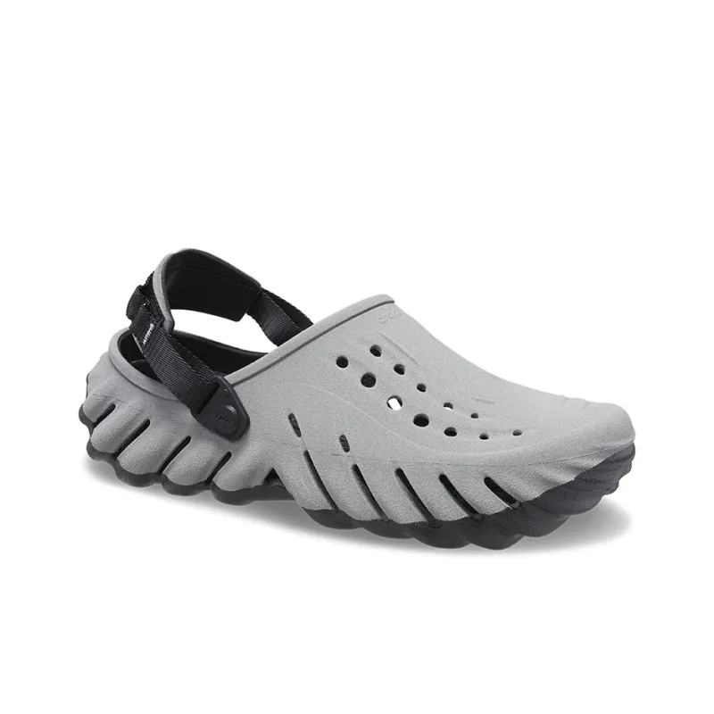 Crocs Echo Clog Black Reflective-2