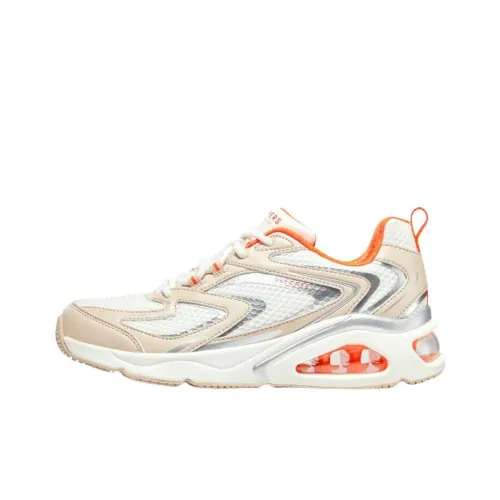 Skechers Street Running Shoes Women's Low-Top White/Orange