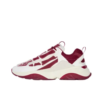 AMIRI Bone Runner Burgundy White