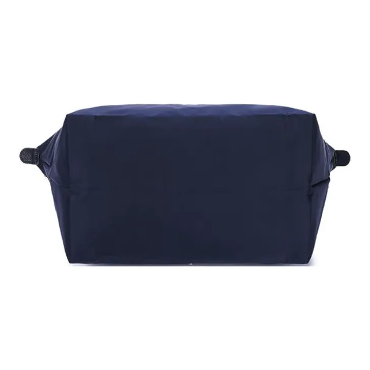 LONGCHAMP Le Pliage Green Canvas With Leather Canvas Bag, Handbag, Shoulder Bag Tubas Women's Marine Blue-4