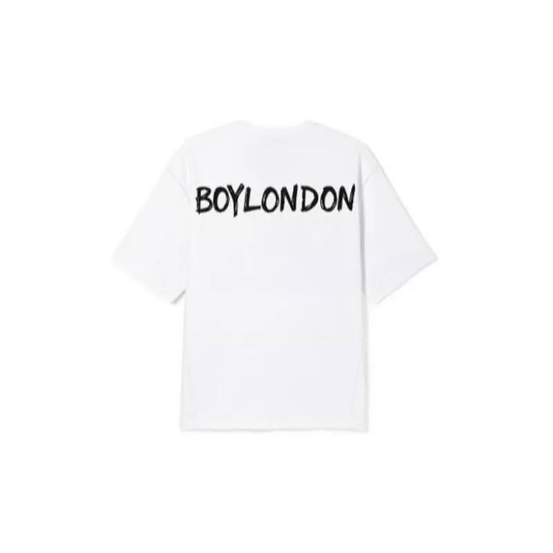 Boy London T Shirts Unisex White-1