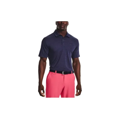 Under Armour Polo Shirts Men Dark Blue