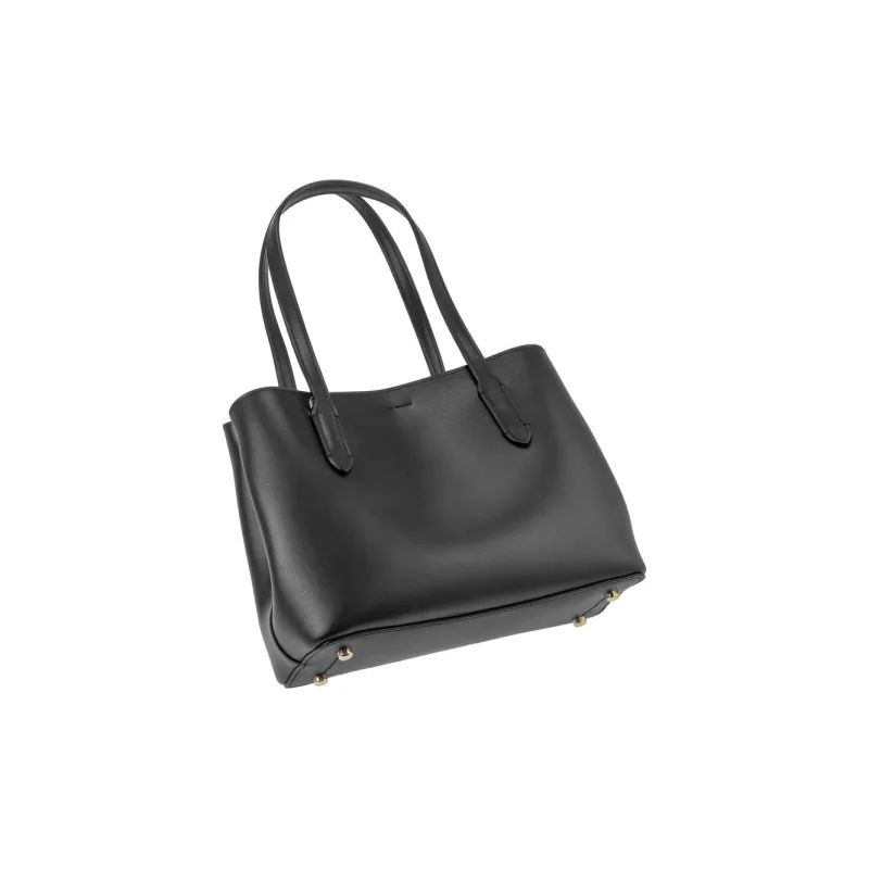 COACH Avenue Leather Tote Bag Shopping Bag Handbag Crossbody Bag Shoulder Bag Women's Black-2